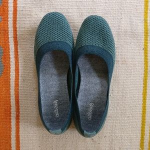 Allbirds flats size 7.5, emerald